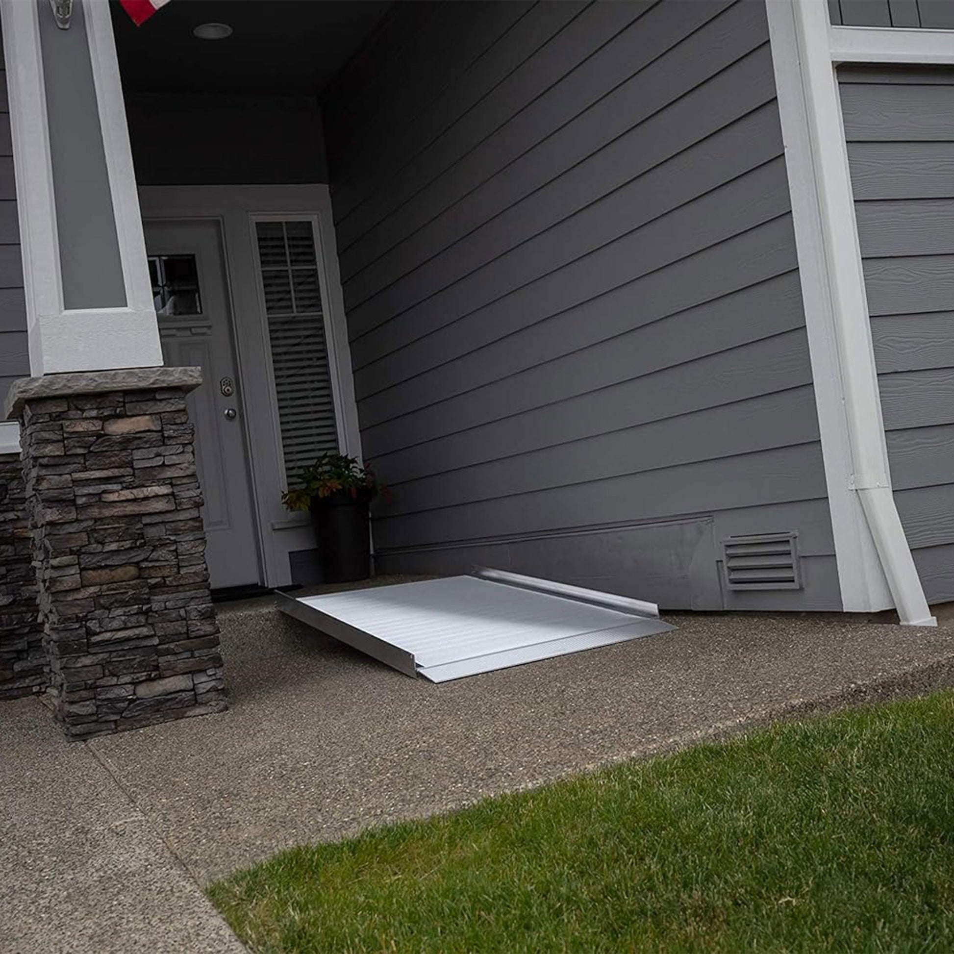 EZ-ACCESS GATEWAY 3G 4 Foot Solid Surface Aluminum Portable Wheelchair Ramp - Find Fresh Goods