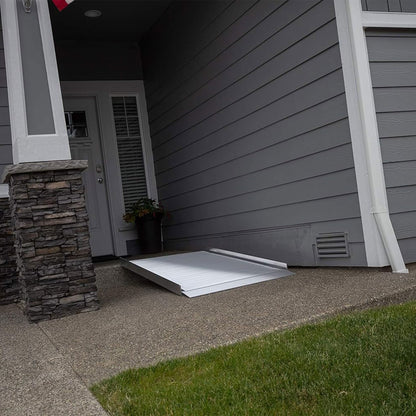 EZ-ACCESS GATEWAY 3G 4 Foot Solid Surface Aluminum Portable Wheelchair Ramp - Find Fresh Goods
