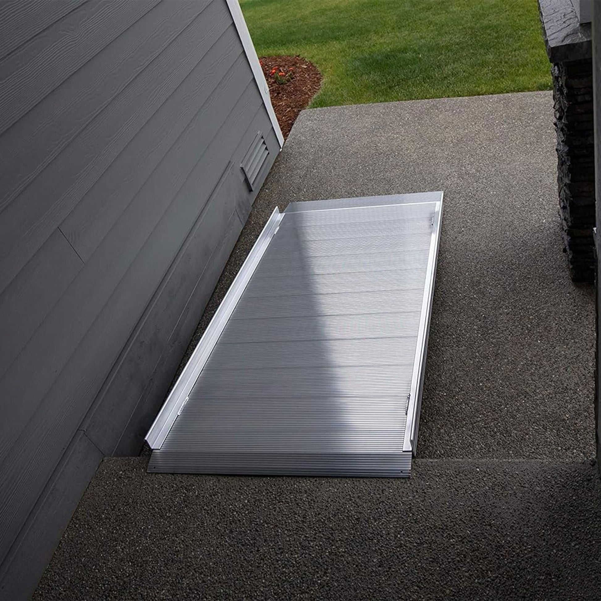 EZ-ACCESS GATEWAY 3G 4 Foot Solid Surface Aluminum Portable Wheelchair Ramp - Find Fresh Goods