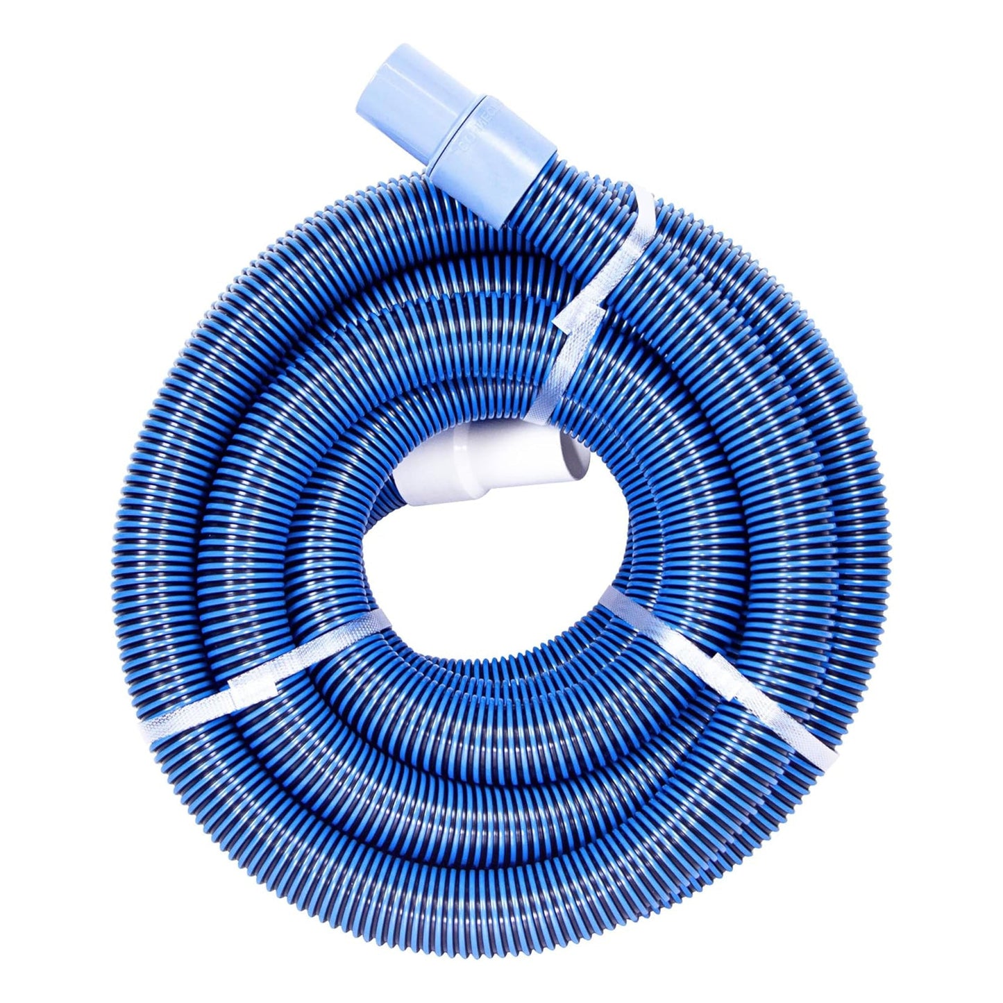 Swimline HydroTools 50’ Premium Spiral Wound Pool Vacuum Hose with Swivel Cuff