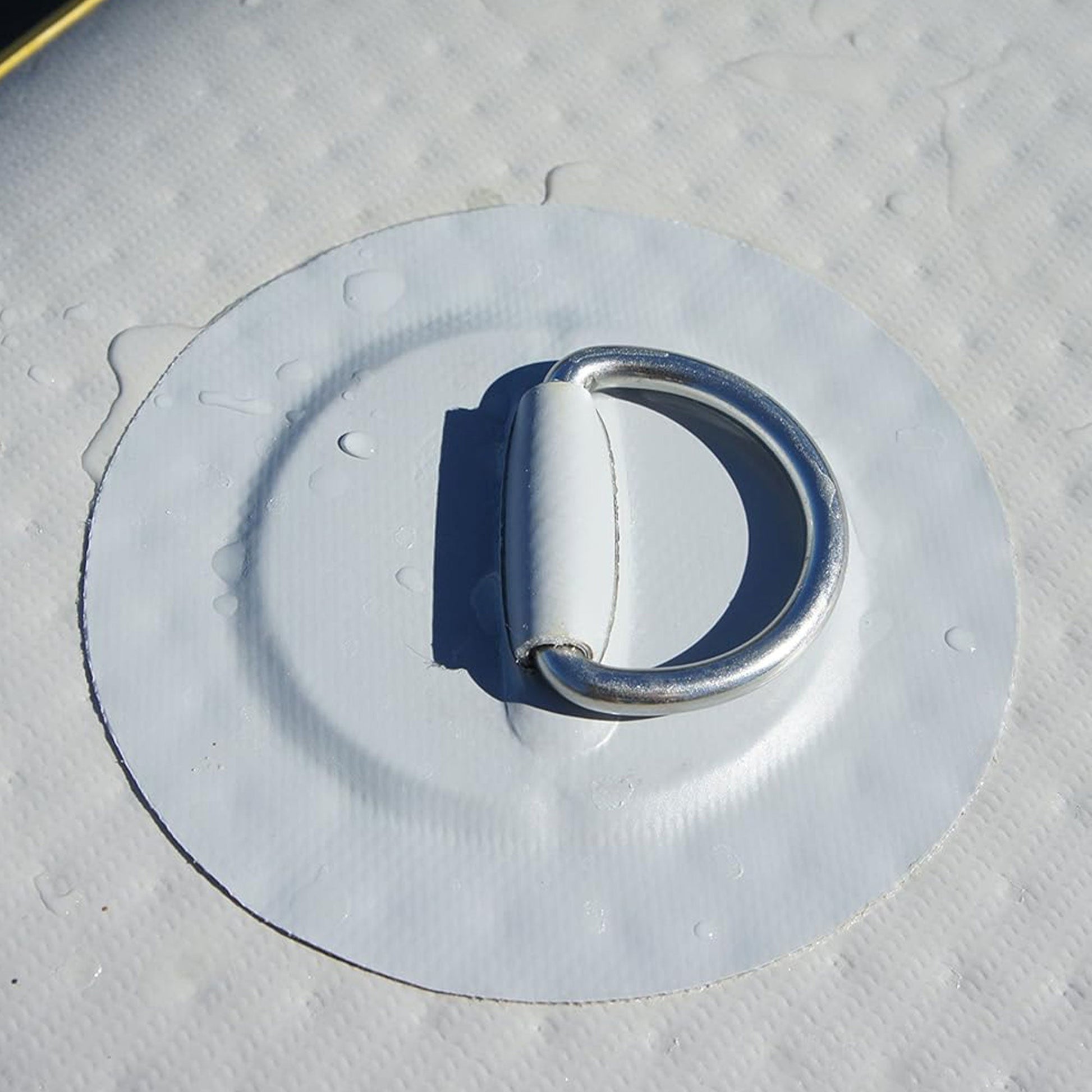 Solstice 10' x 10' Inflatable Floating Dock Rafting Platform with Pump and Bag - Find Fresh Goods