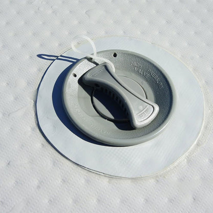 Solstice 10' x 8' Inflatable Floating Dock Rafting Platform with Pump and Bag - Find Fresh Goods