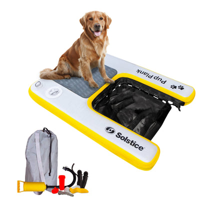 Solstice Inflatable Pup Plank Mini Dog Ramp Water Float Ladder Step, Multicolor - Find Fresh Goods