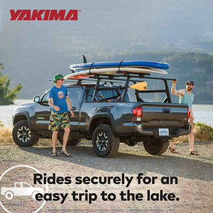 Yakima SupDawg Roof Mount SUP, Kayak, Surfboard Rack for Yakima Crossbars, Black