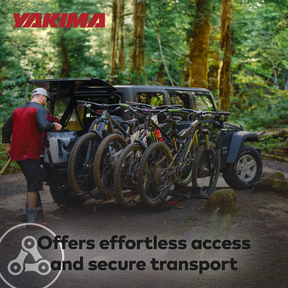 Yakima BackSwing Hitch Rack Swing Away Adapter, Compatible w/HoldUp EVO, Black - Find Fresh Goods