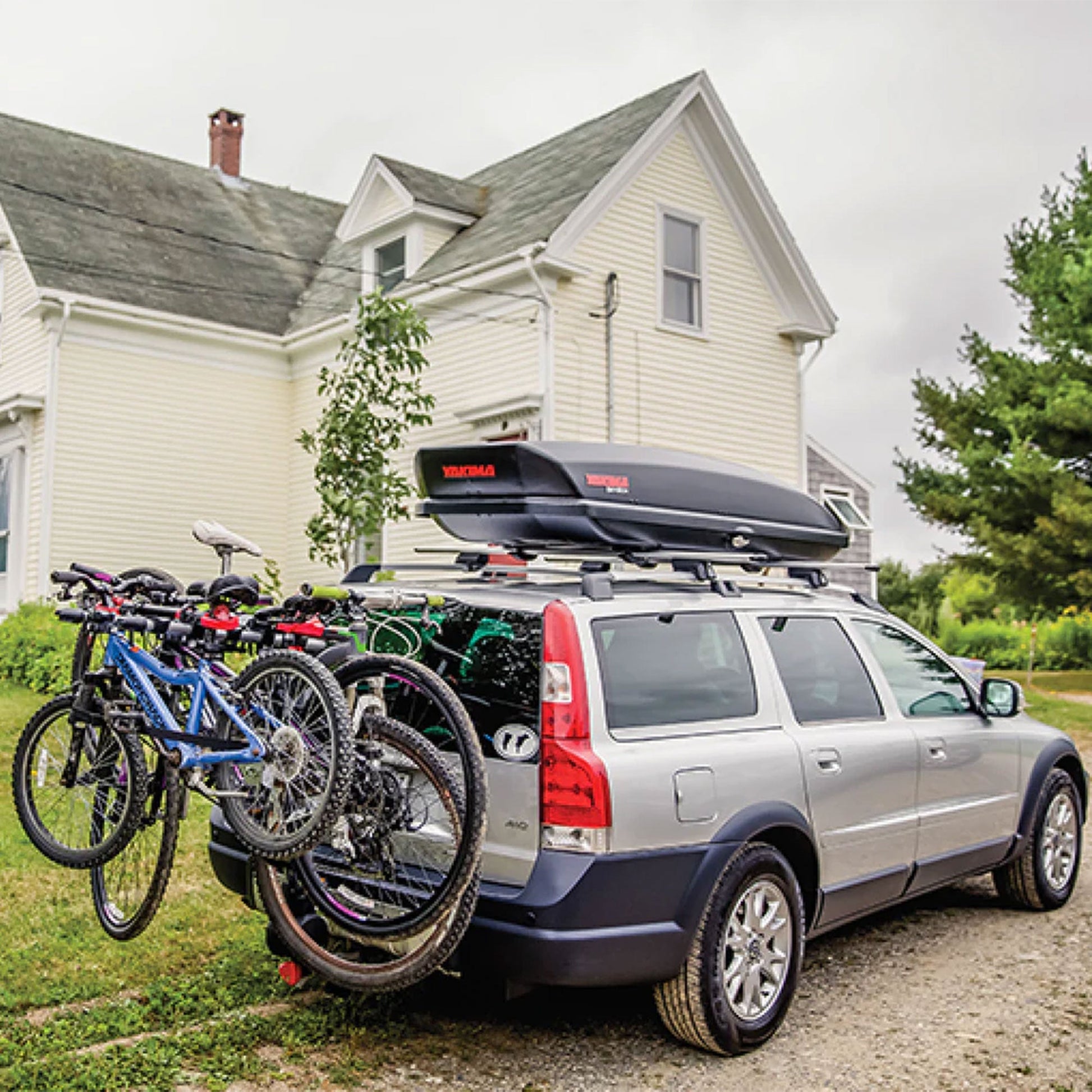 Yakima RidgeBack Tilt Away Hitch Bike Rack Holds 5 Bikes for Cars, SUVs, Trucks - Find Fresh Goods