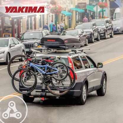 Yakima RidgeBack Tilt Away Hitch Bike Rack Holds 5 Bikes for Cars, SUVs, Trucks - Find Fresh Goods