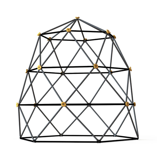 gobaplay SummitPro Climbing Dome, 7.5ft Climber with Rock Climbing Hand Grips