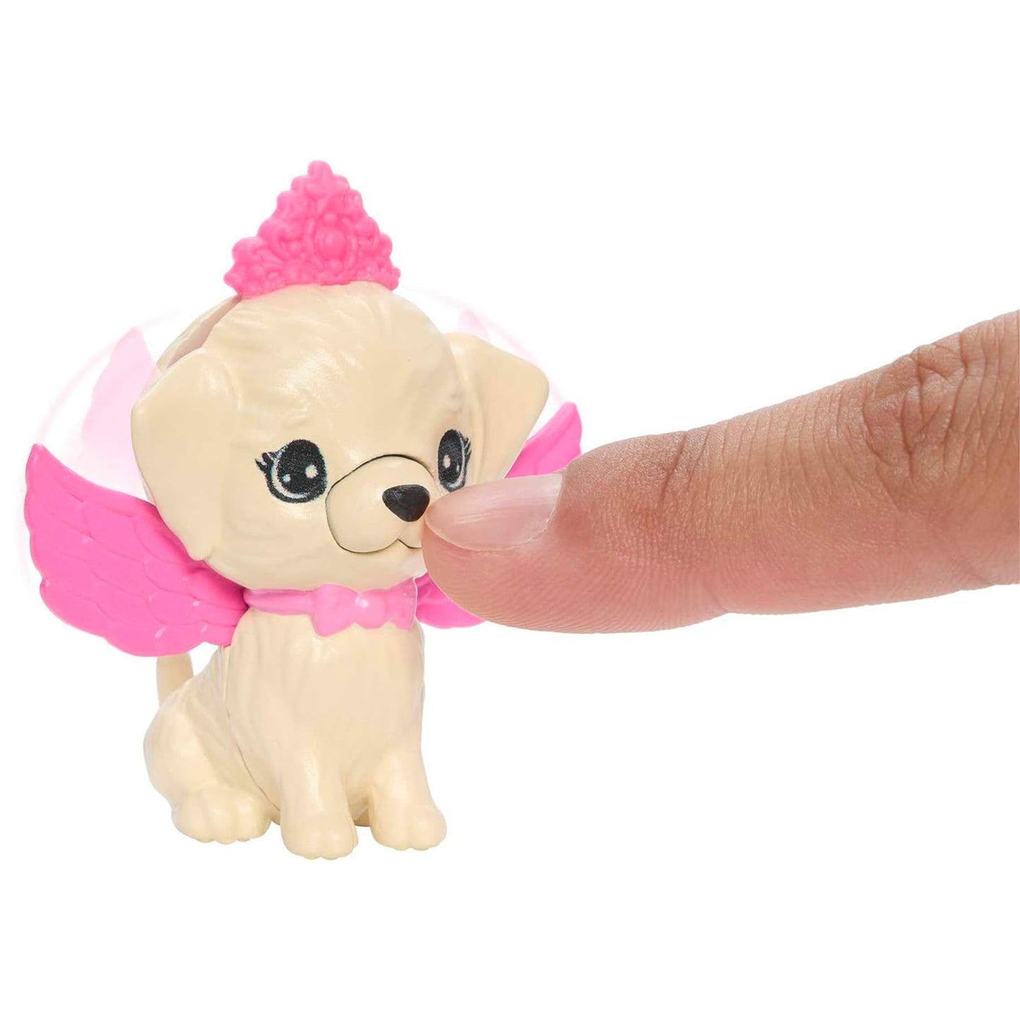 Barbie A Touch of Magic Pegasus Winged Horse and Puppy Toy and Accessories, Pink