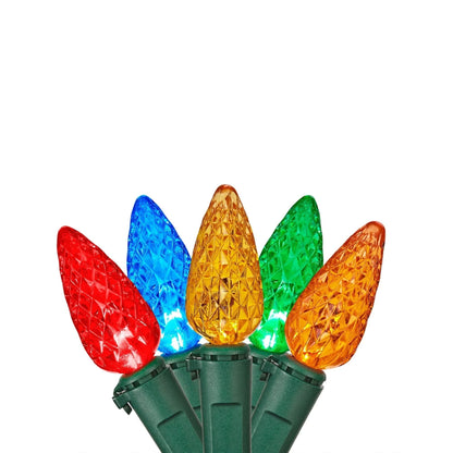 NOMA Quick Clip 100 LED C9 Light Set for Indoor and Outdoor Use, Multicolor