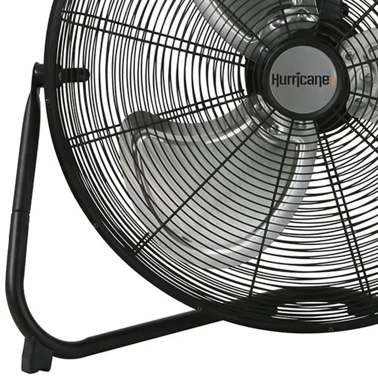 Hurricane Pro 20 Inch 3 Adjustable Speed High Velocity Metal Fan, Black