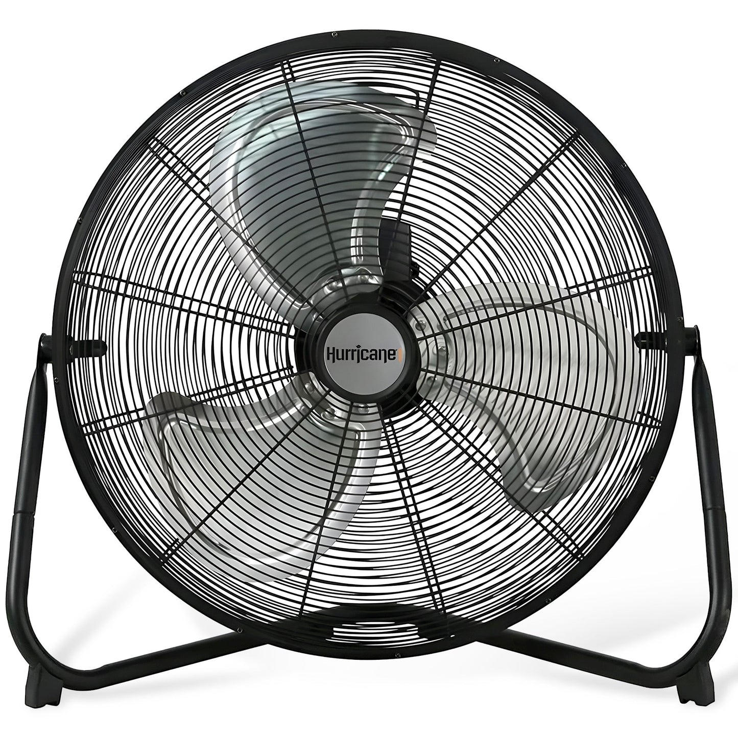 Hurricane Pro 20 Inch 3 Adjustable Speed High Velocity Metal Fan, Black