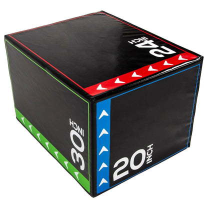 BalanceFrom Fitness 16 Pound Versatile 3 in 1 Plyometric Jumping Exercise Box