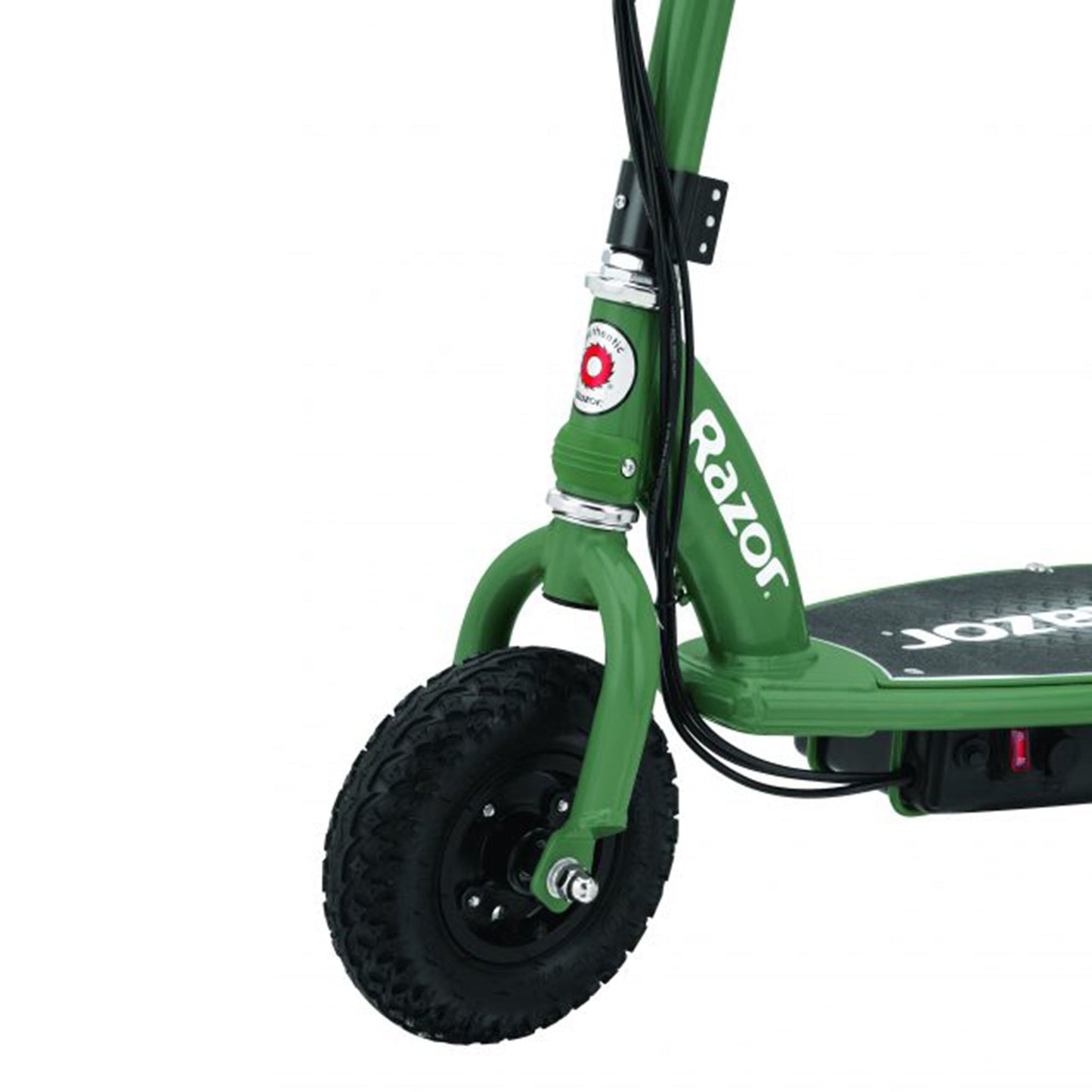 Razor RX200 Electric Off Road Kids Scooter, Rear Wheel Drive, Disc Brakes, Green
