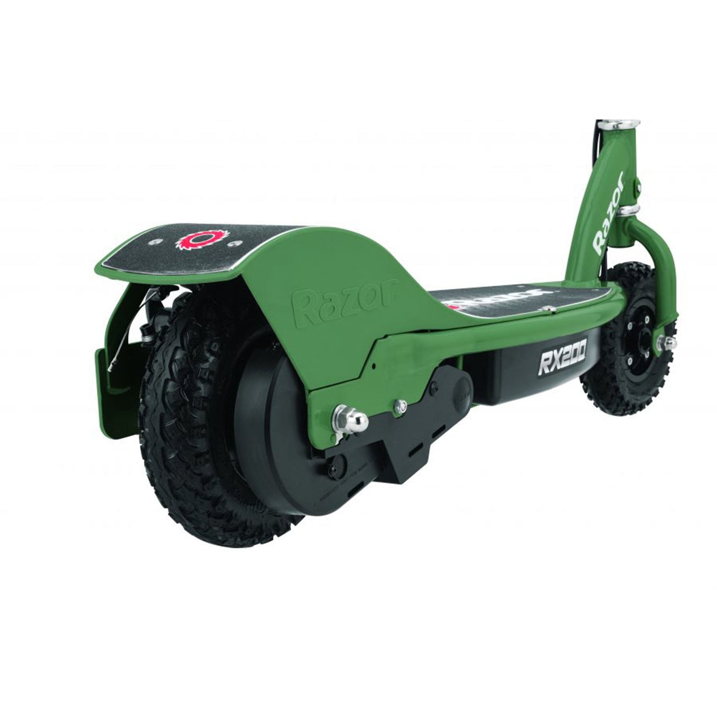 Razor RX200 Electric Off Road Kids Scooter, Rear Wheel Drive, Disc Brakes, Green