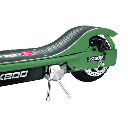 Razor RX200 Electric Off Road Kids Scooter, Rear Wheel Drive, Disc Brakes, Green
