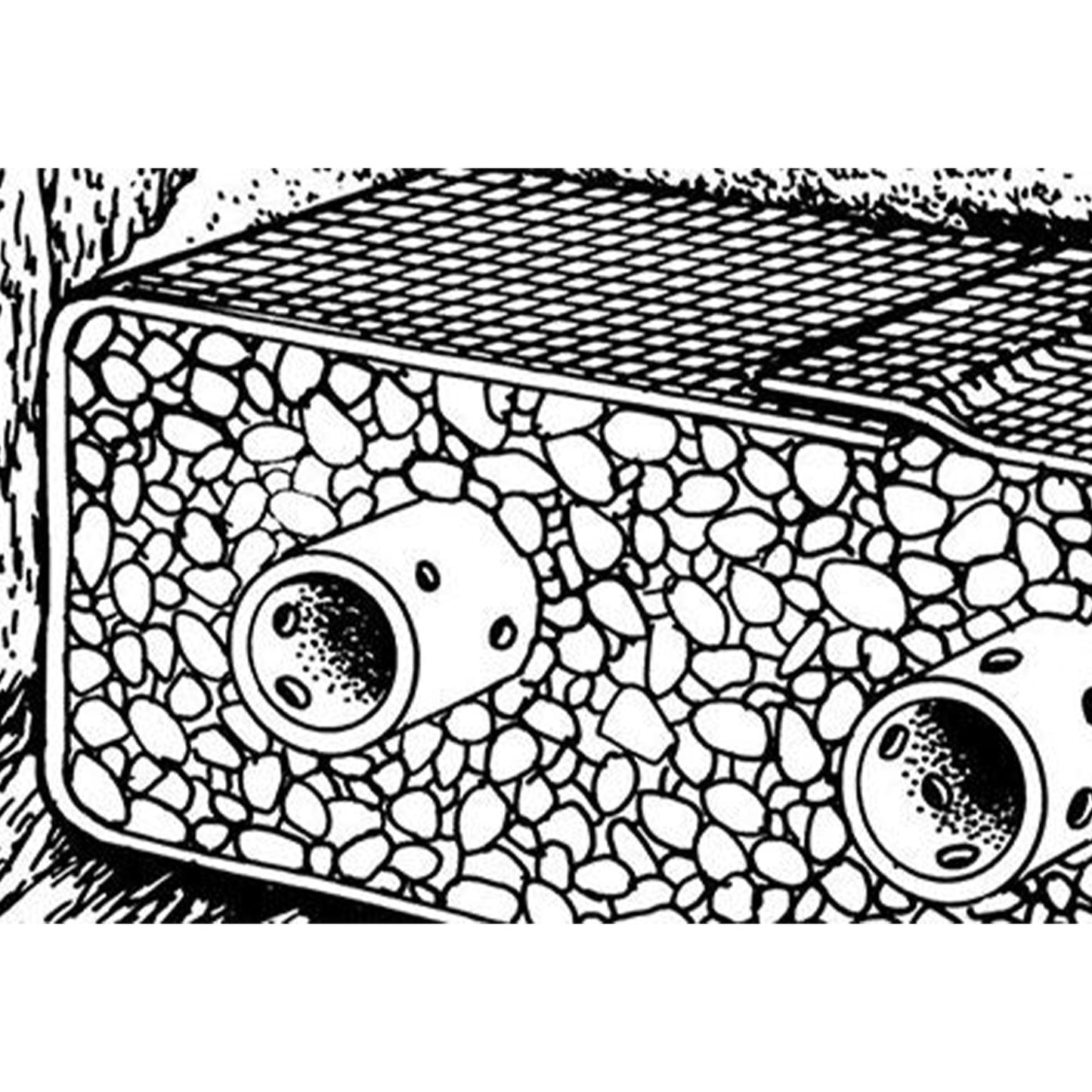 DeWitt Non Woven 4Oz Filter Fabric Patio or Sidewalk Protection Cover, 4' x 100'