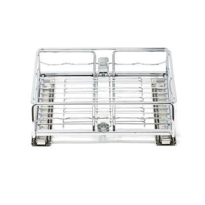 Origami 2SD-10 Kitchen Sliding Pullout Cabinet Storage Organizer, Silver, 2 Pack