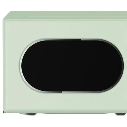 Magic Chef 0.7 Cubic Feet 700W Small Classic Retro Countertop Microwave, Green