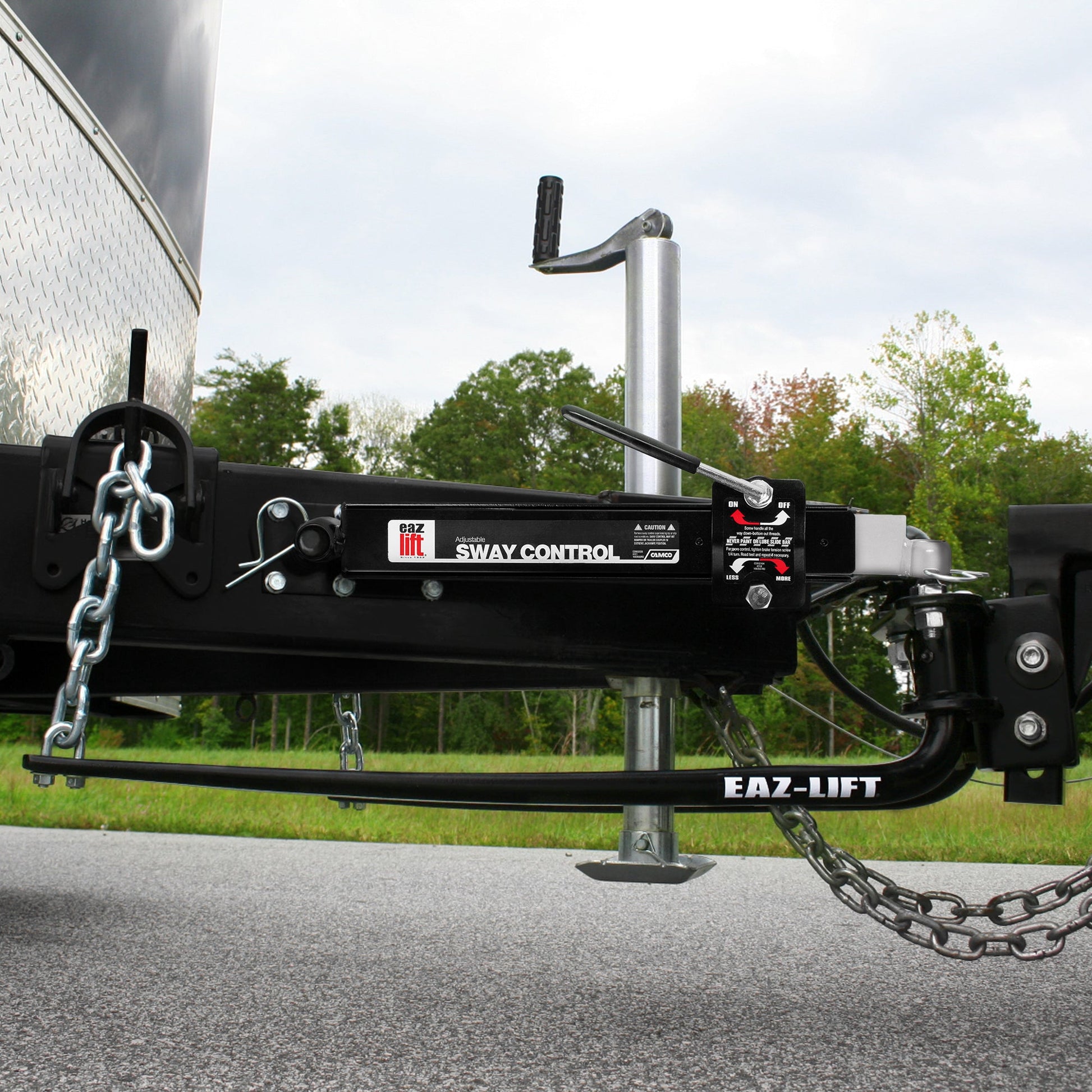 Camco Eaz-Lift Weight Distribution Hitch Sway Control RV Trailer Right, Black - Find Fresh Goods