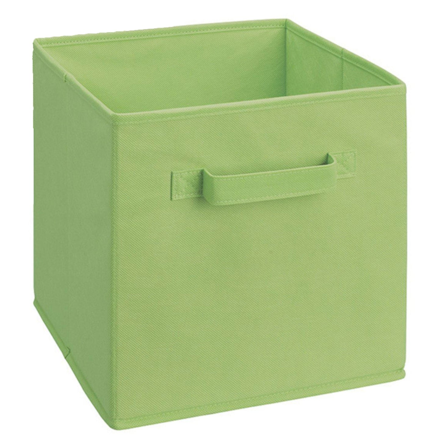ClosetMaid Cubeicals Fabric Drawer, Open Storage Organizing Bin, Green (2 Pack)