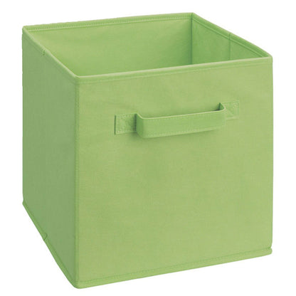 ClosetMaid Cubeicals Fabric Drawer, Open Storage Organizing Bin, Green (2 Pack)