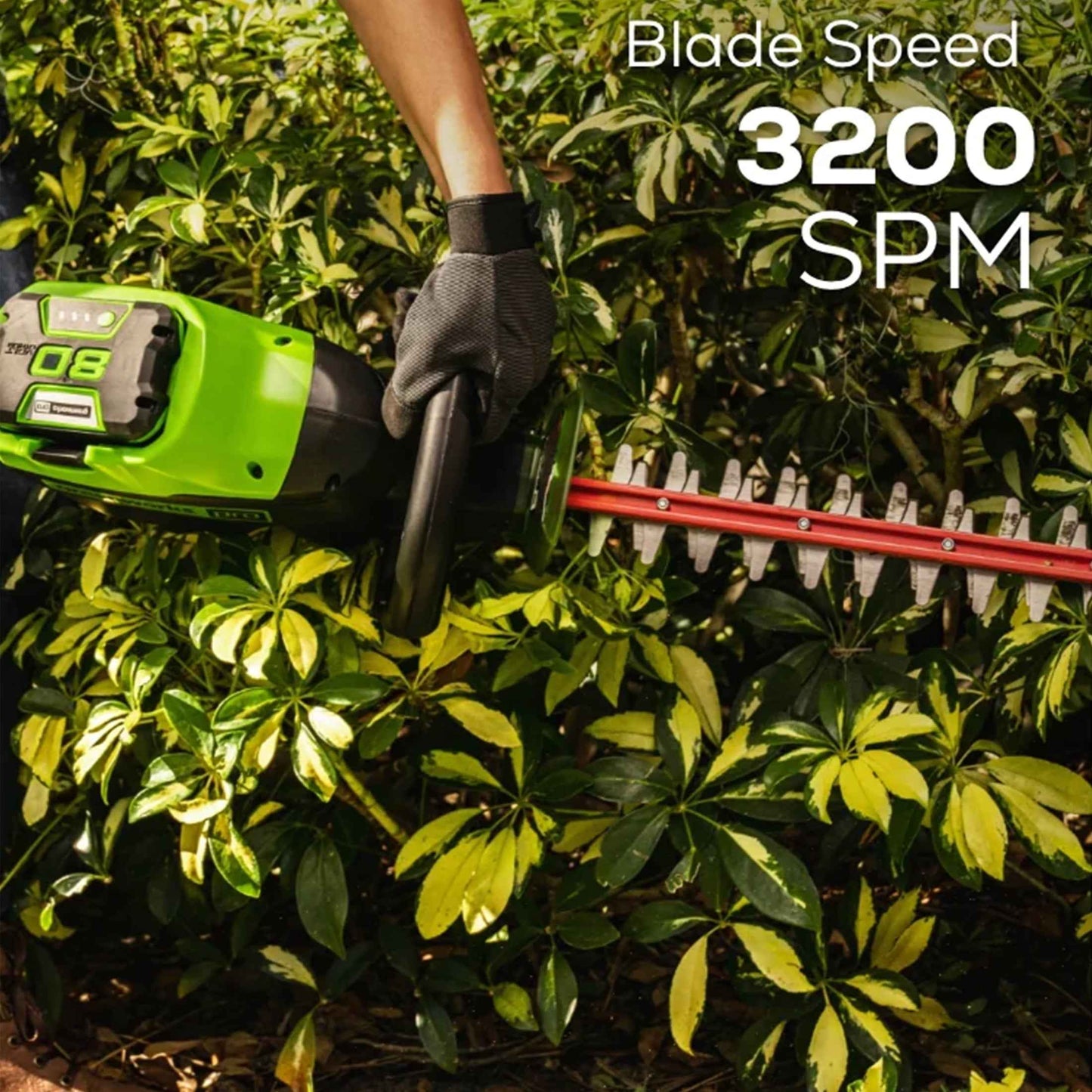 Greenworks 80V 26" Brushless Hedge Trimmer with (1) 2Ah Battery & 4Ah Charger 2203902