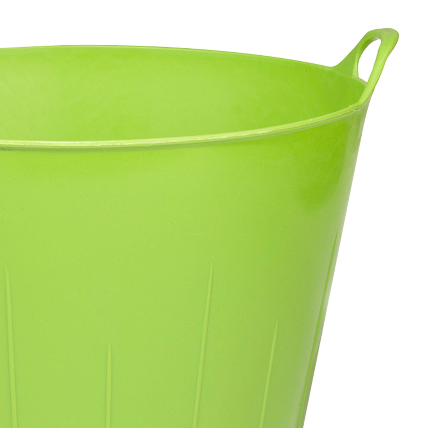 Little Giant 11 Gallon Heavy Duty Farm Bucket Poly/Rubber Flex Tub with Handles