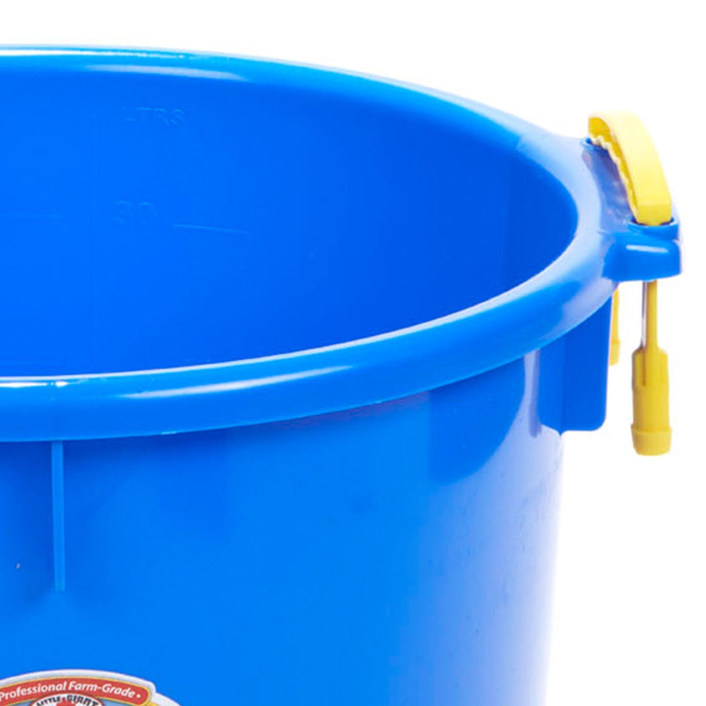 Little Giant 40 Quart Durable and Versatile Utility Muck Tub w/Handles, Blue