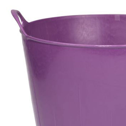 Little Giant 11 Gallon Heavy Duty Farm Bucket Poly/Rubber Flex Tub with Handles
