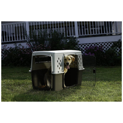 Pet Lodge 2-Door Pet Crate, Airline Approved Dog & Cat Carrier for Travel, XL