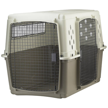 Pet Lodge 2-Door Pet Crate, Airline Approved Dog & Cat Carrier for Travel, XL