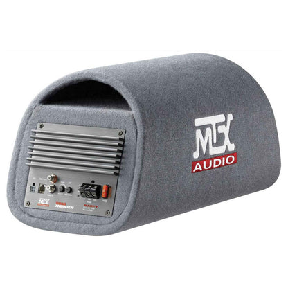 MTX AUDIO RT8PT 8" 240W Car Loaded Subwoofer Enclosure Amplified Tube Box Vented