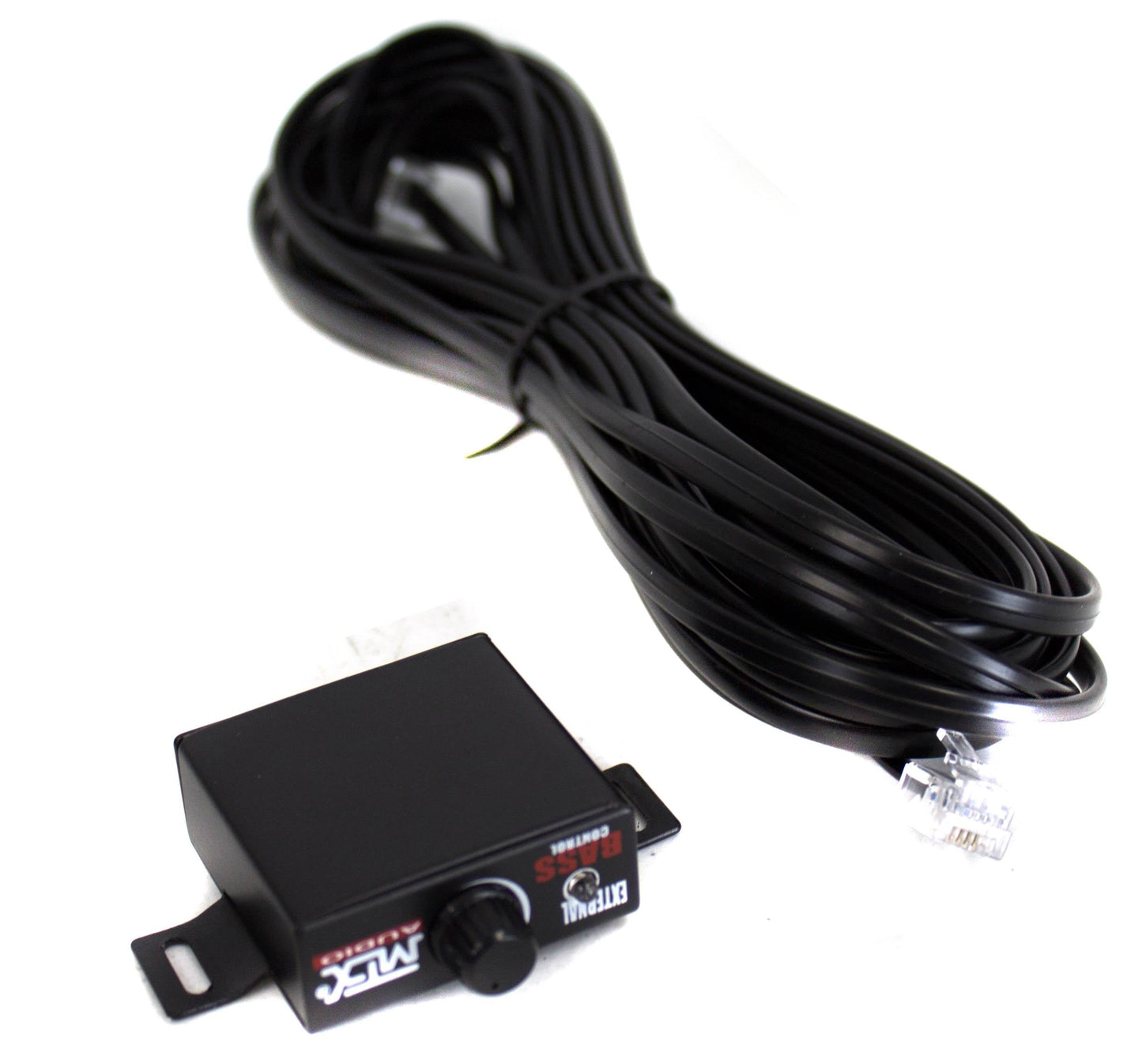 MTX AUDIO 8 Inch 240W Car Subwoofer Amplified Tube Box w/ BOSS Audio Wiring Kit - Find Fresh Goods