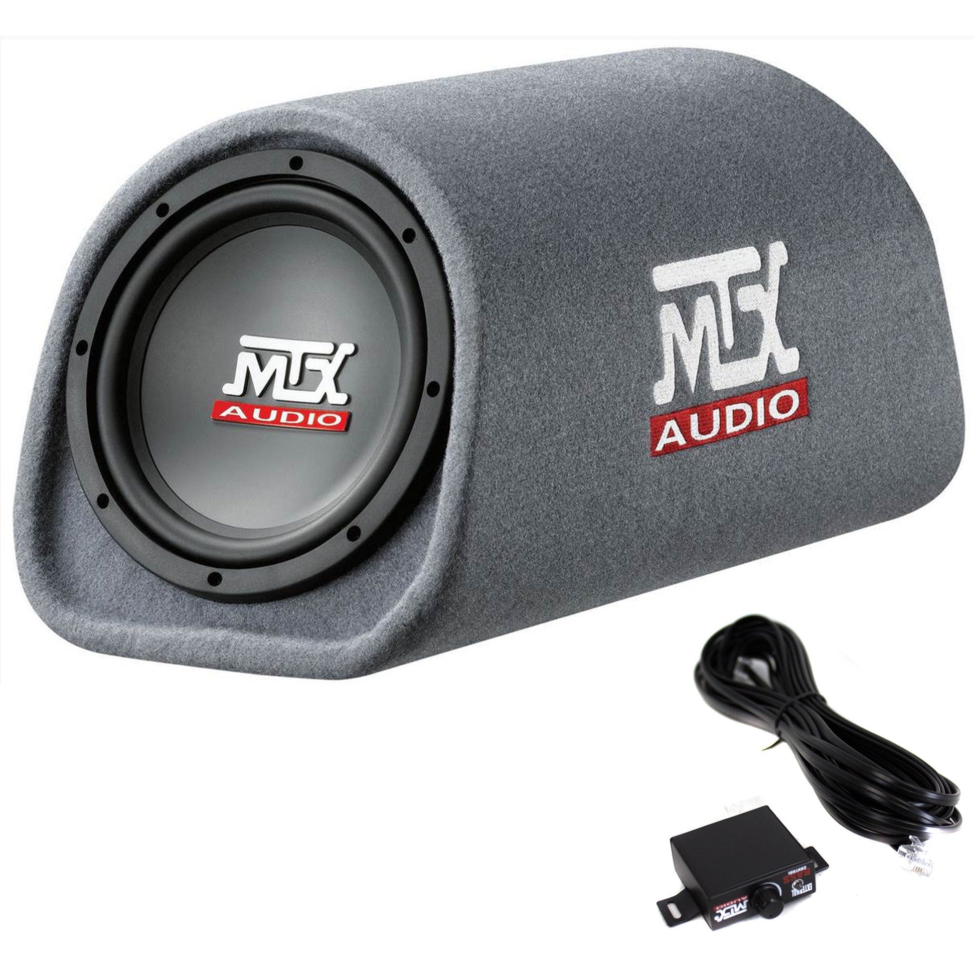 MTX AUDIO RT8PT 8" 240W Car Subwoofer & Soundstorm AKS8 8 Gauge Amp Wiring Kit - Find Fresh Goods