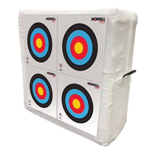 Morrell 40cm Bullseye Paper Face Shooting Targets, 16 x 16 Inches, 100 Count
