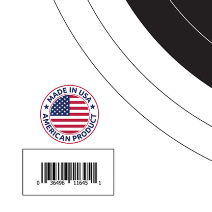 Morrell 40cm Bullseye Paper Face Shooting Targets, 16 x 16 Inches, 100 Count