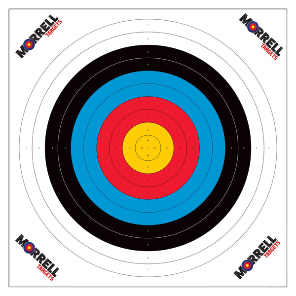 Morrell Targets 80 Cm Paper Archery Target Face with Heavy Card Stock (100 Pack)