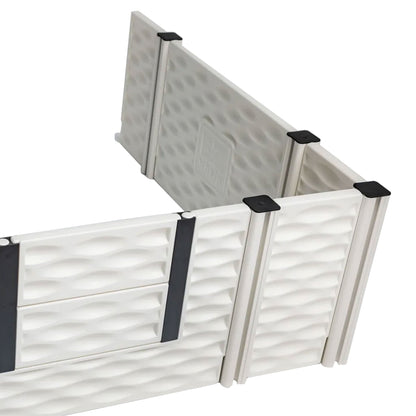 EZwhelp EZclassic 48 Inches Add On Room with Front Panel Set and Doors, White