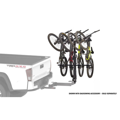 Yakima HangOver 4 Adjustable Vertical Steel Mountain Bike Hitch Rack for 4 Bikes - Find Fresh Goods