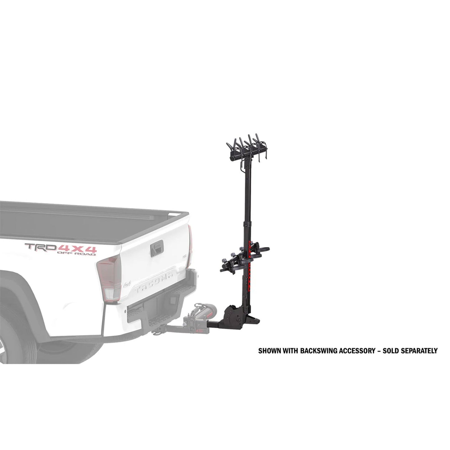 Yakima HangOver 4 Adjustable Vertical Steel Mountain Bike Hitch Rack for 4 Bikes - Find Fresh Goods