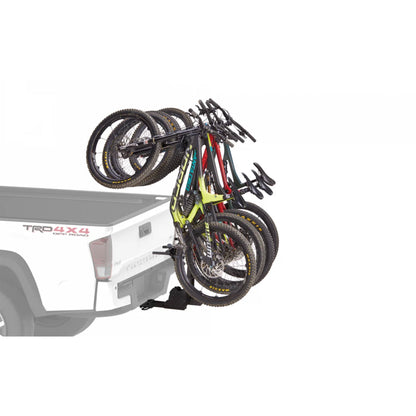 Yakima HangOver 4 Adjustable Vertical Steel Mountain Bike Hitch Rack for 4 Bikes - Find Fresh Goods