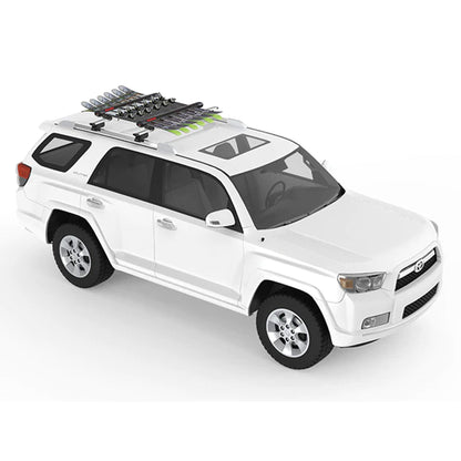 YAKIMA FatCat EVO 6 Skis or 4 Snowboards Mount Roof Rack, Fits T-Slot Crossbars - Find Fresh Goods
