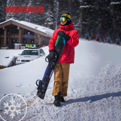 YAKIMA FatCat EVO 6 Skis or 4 Snowboards Mount Roof Rack, Fits T-Slot Crossbars - Find Fresh Goods