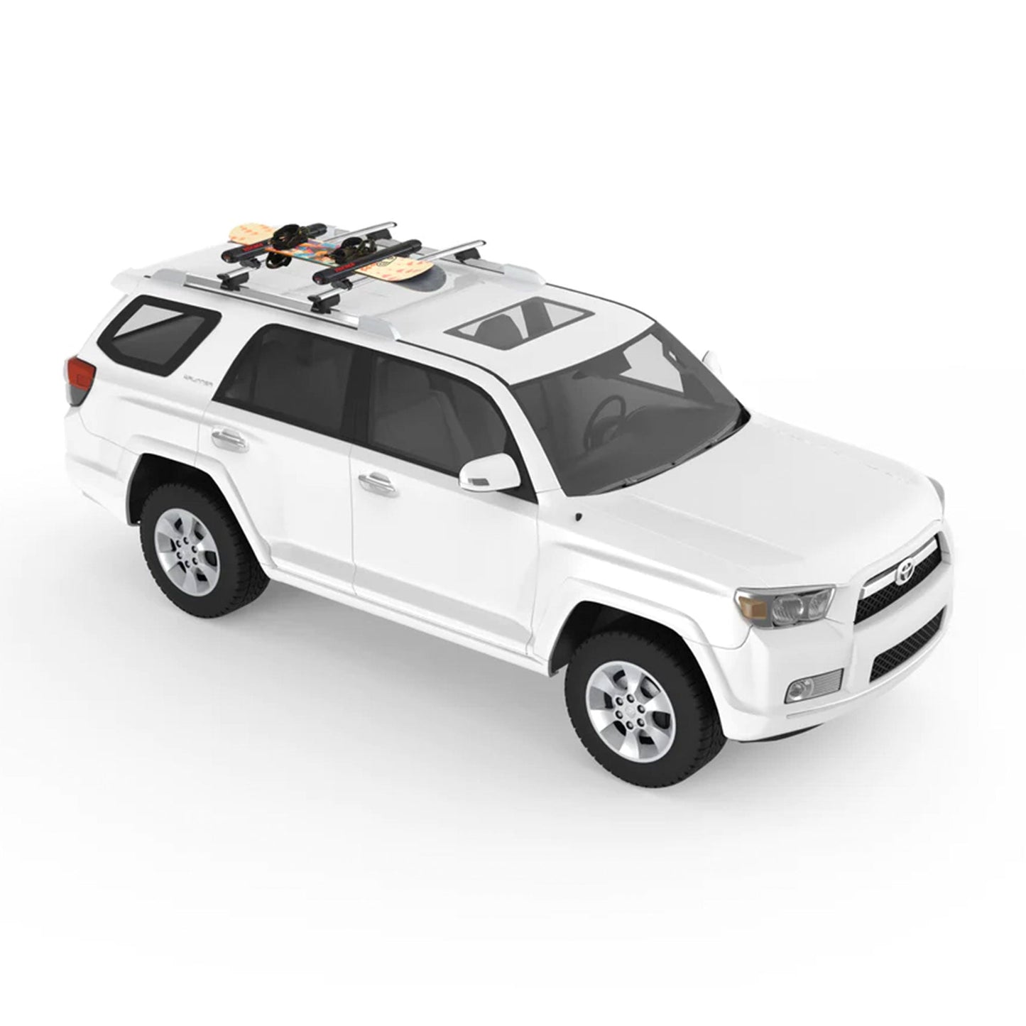 YAKIMA FatCat EVO 4 Skis or 2 Snowboards Mount Roof Rack, Fits T-Slot Crossbars - Find Fresh Goods