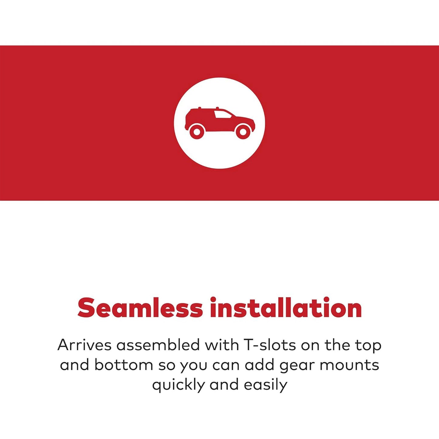 Yakima 55 Inch Aluminum HD Crossbar, Compatible w/StreamLine Towers, (Set of 2) - Find Fresh Goods