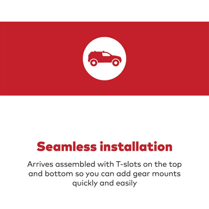 Yakima 55 Inch Aluminum HD Crossbar, Compatible w/StreamLine Towers, (Set of 2) - Find Fresh Goods