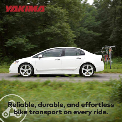 Yakima FullBack 2 Bike Capacity Trunk Bike Strap Rack with ZipStrips, Black - Find Fresh Goods