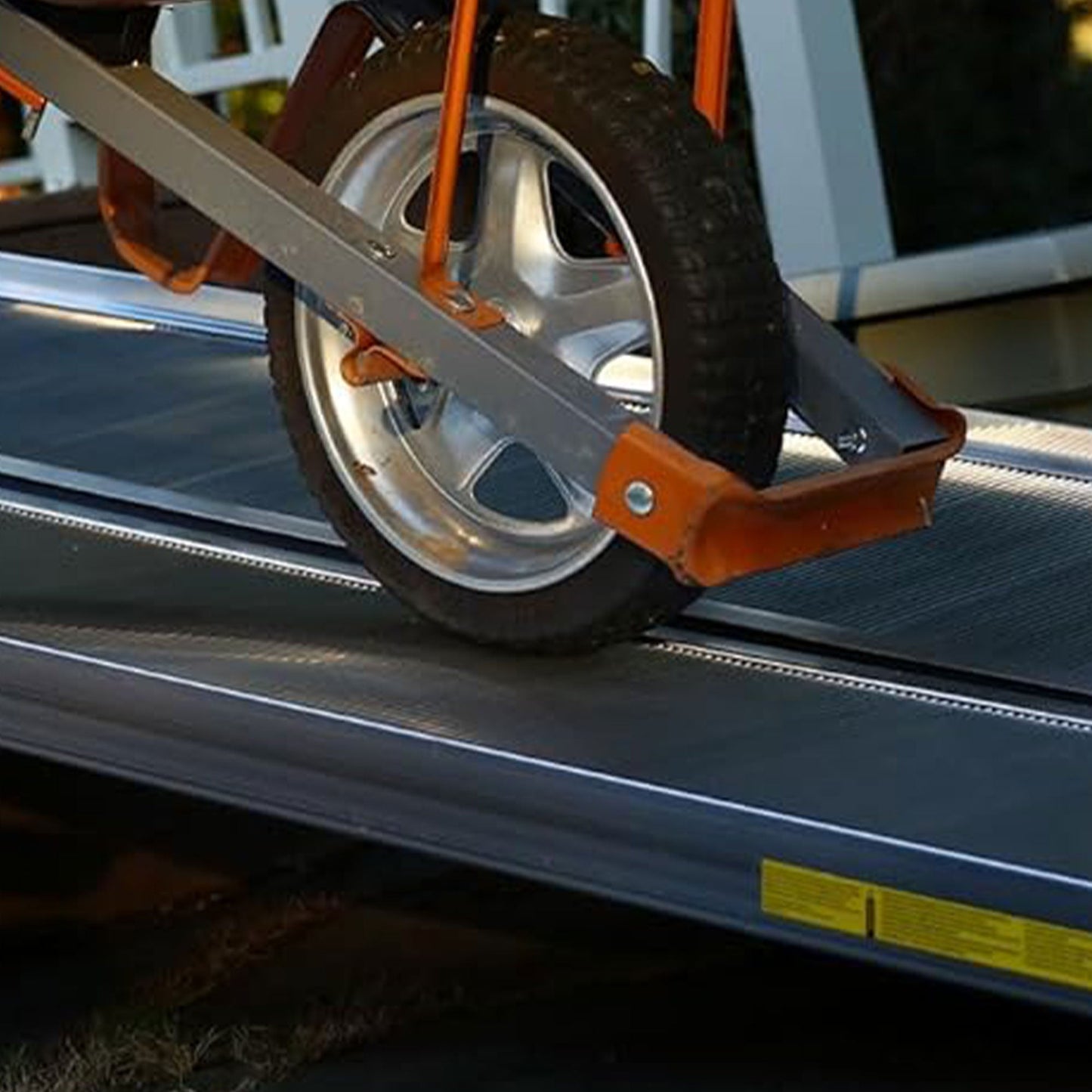 EZ-ACCESS TRAVERSE 2 Foot Aluminum Singlefold Portable Loading Ramp, Silver - Find Fresh Goods