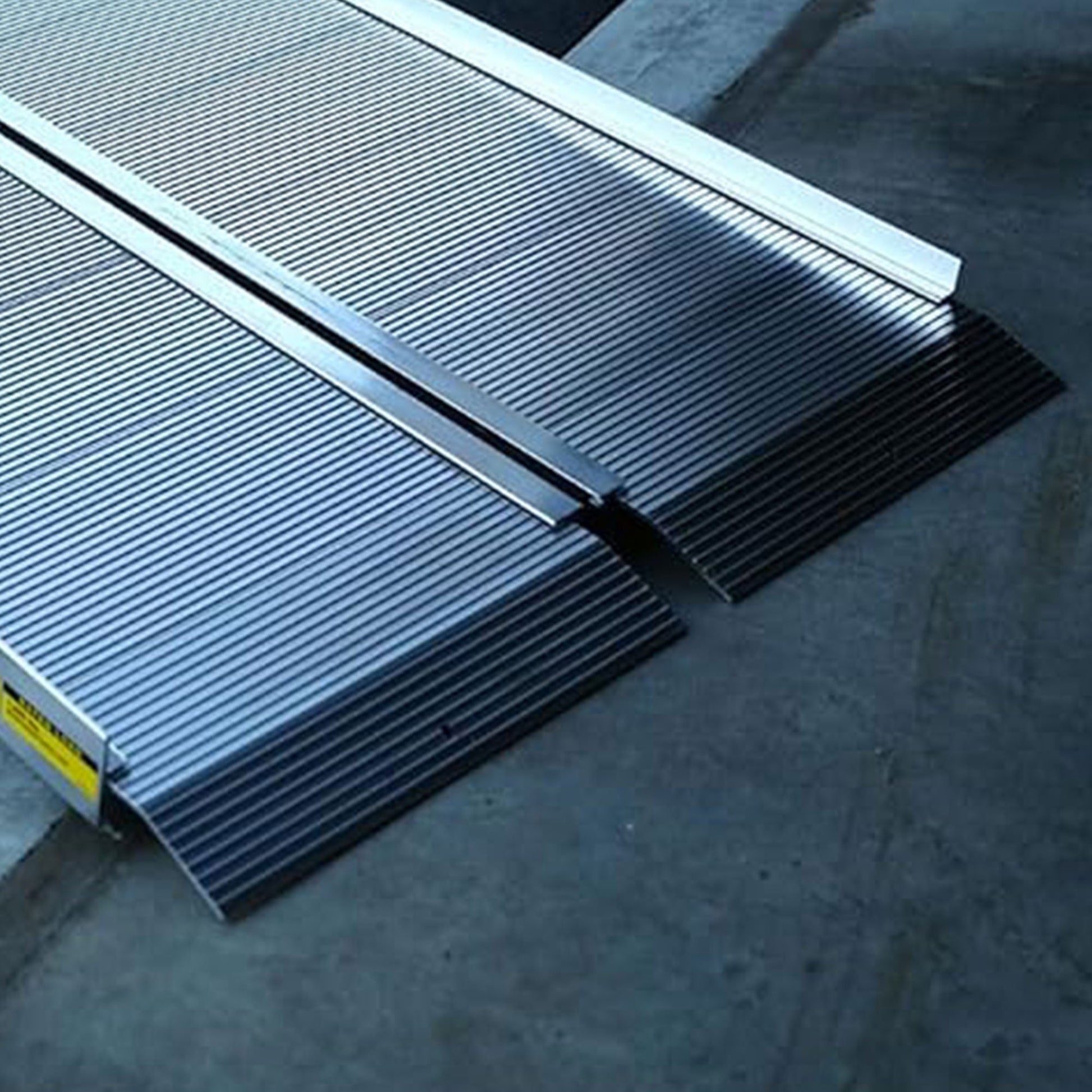 EZ-ACCESS TRAVERSE 2 Foot Aluminum Singlefold Portable Loading Ramp, Silver - Find Fresh Goods